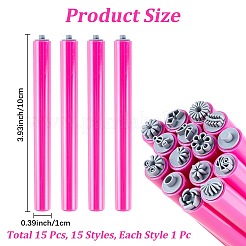 ABS Plastic Nail Art Stamp Pen Set&nbsp;TOOL-WH20005-20C