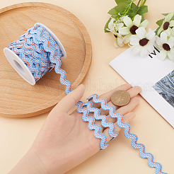 10 Yards Polyester Wave Ribbon&nbsp;OCOR-GF0003-14D