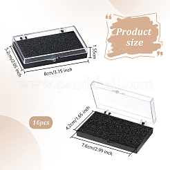 Plastic Badge Storage Box&nbsp;CON-WH0086-121A
