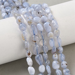 Natural Blue Lace Agate Beads Strands&nbsp;G-E483-62A