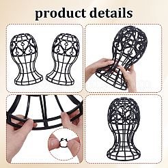3Pcs Iron Wig Support Holder&nbsp;ODIS-GA0001-92