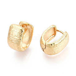 Brass Hoop Earrings&nbsp;EJEW-N061-03G