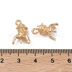 Alloy Pendant Bails&nbsp;PALLOY-P317-03G