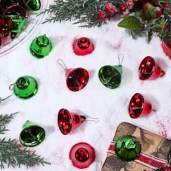20Pcs 2 Colors Iron Bell Pendant Decoration&nbsp;AJEW-SC0031-28