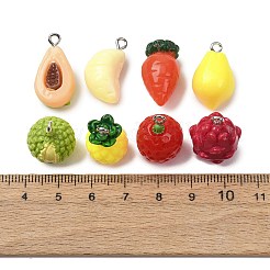 Opaque Resin Pendants&nbsp;FIND-H069-05P
