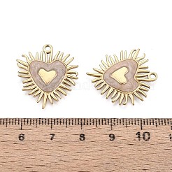 304 Stainless Steel and Enamel Pendants&nbsp;STAS-T068-81A