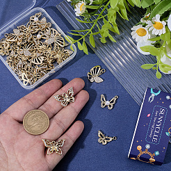 40Pcs 5 Styles UV Plating Alloy Pendants&nbsp;FIND-SC0021-86