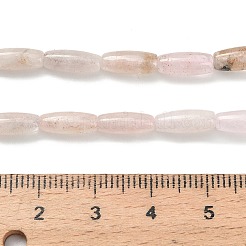 Natural Pink Morganite Beads Strands&nbsp;G-H335-A01-4x10mm