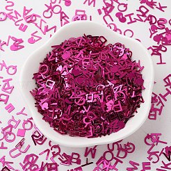 Ornament Accessories Plastic Paillette/Sequins Beads&nbsp;LS-X-PVC-E001-12-YD03