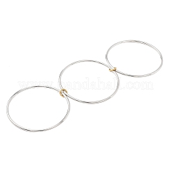 304 Stainless Steel Multi-strand Bangles&nbsp;BJEW-K271-02P