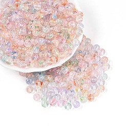 Baking Paint Transparent Glass Beads&nbsp;DGLA-T004-08L