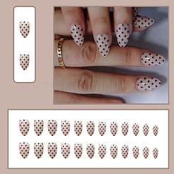 1 Bag Polka Dot Plastic Press On False Nails&nbsp;MRMJ-CP0001-65B