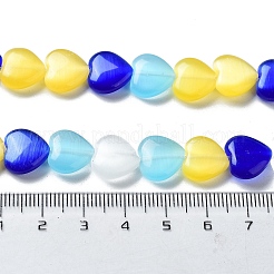 Cat Eye Glass Bead Strands&nbsp;CE-R010-11
