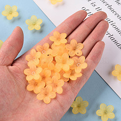 Frosted Acrylic Bead Caps&nbsp;LS-MACR-S371-08A-719