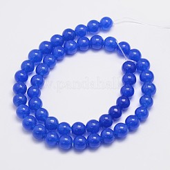 Natural & Dyed Malaysia Jade Bead Strands&nbsp;G-A146-8mm-A21