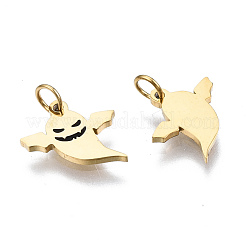 316 Surgical Stainless Steel Enamel Charms&nbsp;STAS-S116-344G