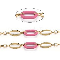 Handmade Brass Oval Link Chains&nbsp;CHC-H102-16G-E
