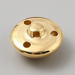 1-Hole Zinc Alloy Shank Buttons&nbsp;BUTT-WH0028-119D-G