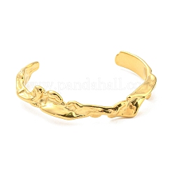 Ion Plating(IP) 304 Stainless Steel Cuff Bangles&nbsp;BJEW-C043-03G