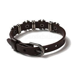 Alloy Skull Rivets Bracelet&nbsp;LS-BJEW-C037-04B