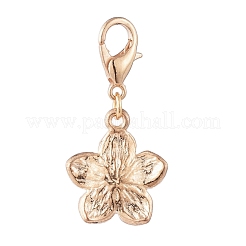 Golden Plated Zinc Alloy Pendants&nbsp;HJEW-JM00386