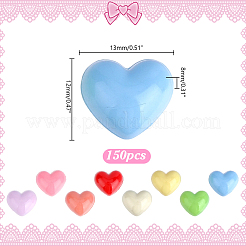 150Pcs Acrylic Cabochons&nbsp;SACR-HY0001-17