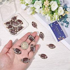 20Pcs Alloy Enamel Pendants&nbsp;ENAM-SC0008-18