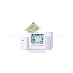 Rectangle Paper Biscuit Boxes with Clear Window&nbsp;CON-WH0107-02B-02