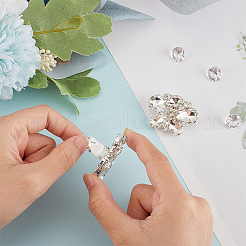 2Pcs Alloy Rhinestone Wedding Shoe Decorations&nbsp;FIND-FG0002-48D