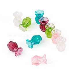 10Pcs 5 Colors Resin Vase Miniature Ornaments&nbsp;DJEW-TA0001-19