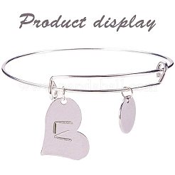 304 Stainless Steel Pendants&nbsp;STAS-PH0018-70P