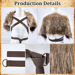 Artificial Wool Shawls&nbsp;AJEW-WH20020-212A
