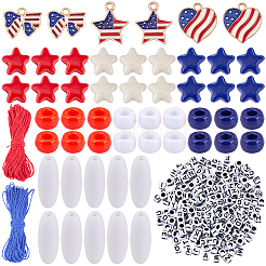 Independence Day Themed DIY Making Findings Kits&nbsp;DIY-BM0002-82