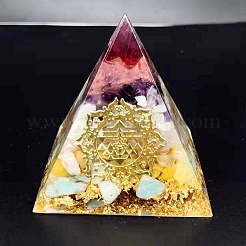 Orgonite Pyramid Resin Energy Generators&nbsp;PW-WG3D1EB-01