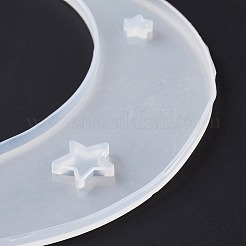 DIY Animal on the Crescent Moon Big Pendant Silicone Molds&nbsp;DIY-F125-06