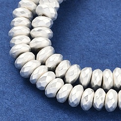 Electroplated Synthetic Non-Magnetic Hematite Beads Strands&nbsp;G-U003-12A