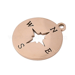 Ion Plating(IP) 304 Stainless Steel Pendants&nbsp;STAS-T044-236RG