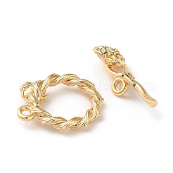 Brass Toggle Clasps&nbsp;KK-F862-40G