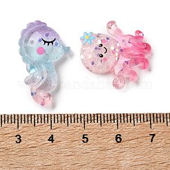 Transparent Resin Cabochons&nbsp;CRES-L050-02C