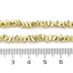 Electroplate Glass Beads Strands&nbsp;EGLA-D030-16A-03
