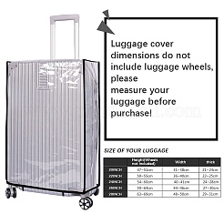 Transparent PVC Luggage Cover&nbsp;AJEW-WH20080-52B