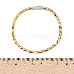 304 Stainless Steel Snake Chain Bracelets for Women&nbsp;BJEW-Z087-18GP