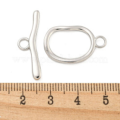 Brass Toggle Clasps&nbsp;KK-A223-24P