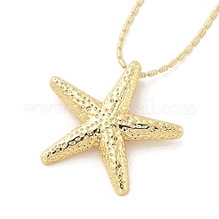 Brass Pendant Necklaces&nbsp;NJEW-S385-05B-G