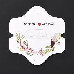 Paper Jewelry Earring Display Cards&nbsp;DIY-B061-03C