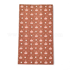 Christmas Eve Theme Rectangle Paper Candy Bags&nbsp;CARB-G007-01A