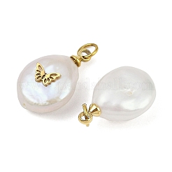 Natural Keshi Pearl Pendants&nbsp;STAS-Z136-01G-01