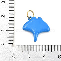 Spray Painted 304 Stainless Steel Pendants&nbsp;SA-CBA4A21-01G-A