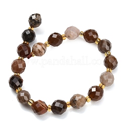 Natural Petrified Wood Beads Strands&nbsp;GG-CBA4A3B-A08