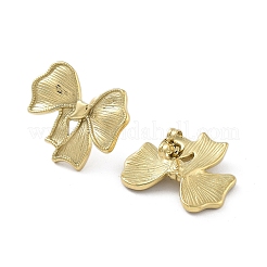 Ion Plating(IP) 304 Stainless Steel Stud Earrings&nbsp;EJEW-P258-42G